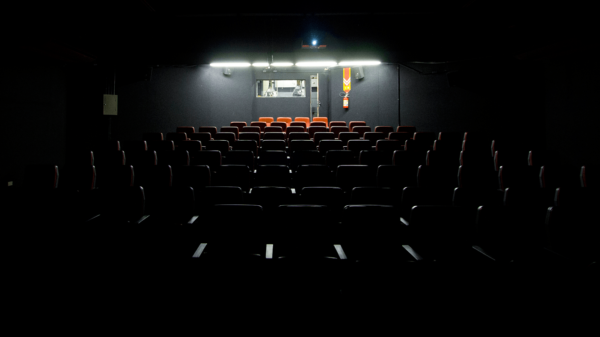 Feira USP e as Profissões 2023 | USP e as Profissões CINUSP - visão ampla da sala do cinema